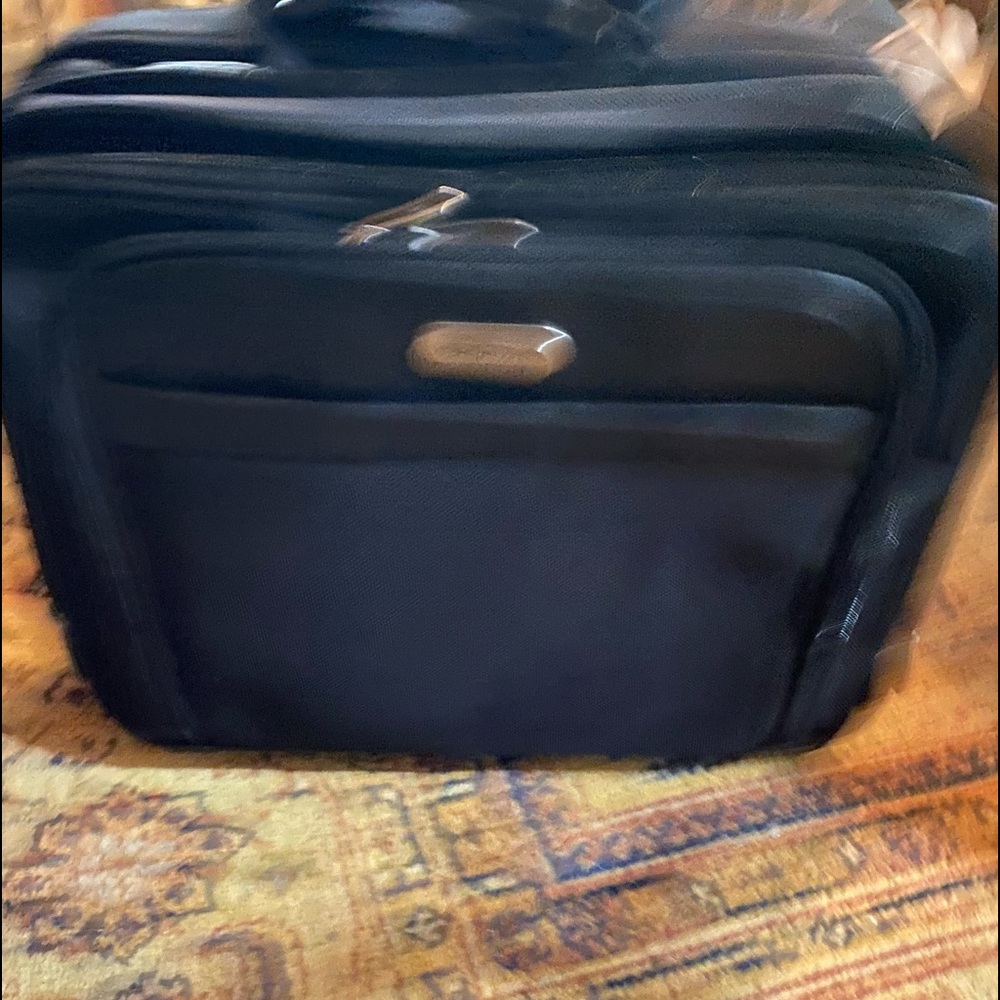 Kenneth Cole rolling computer bag.